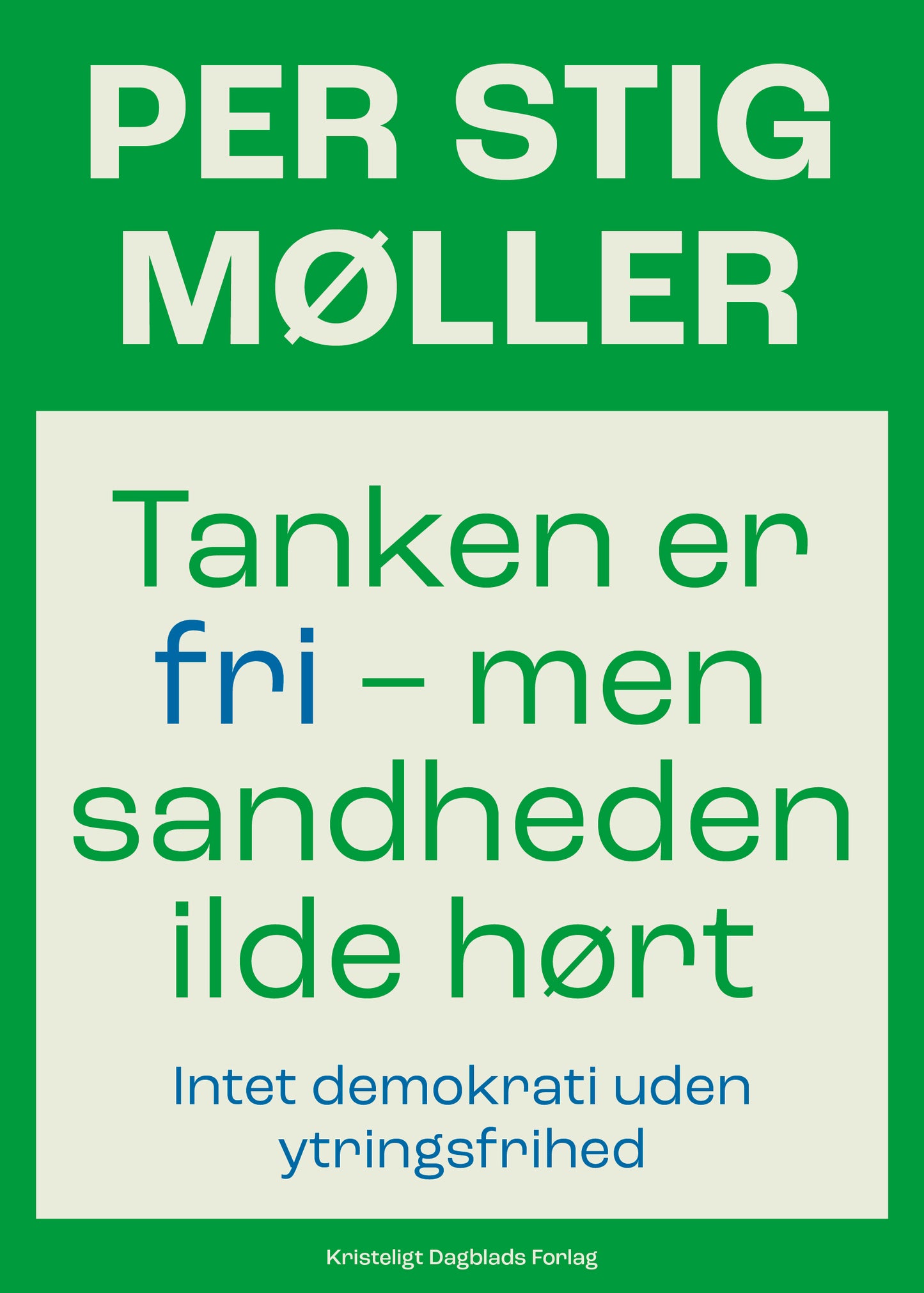 Tanken er fri - men sandheden ilde hørt