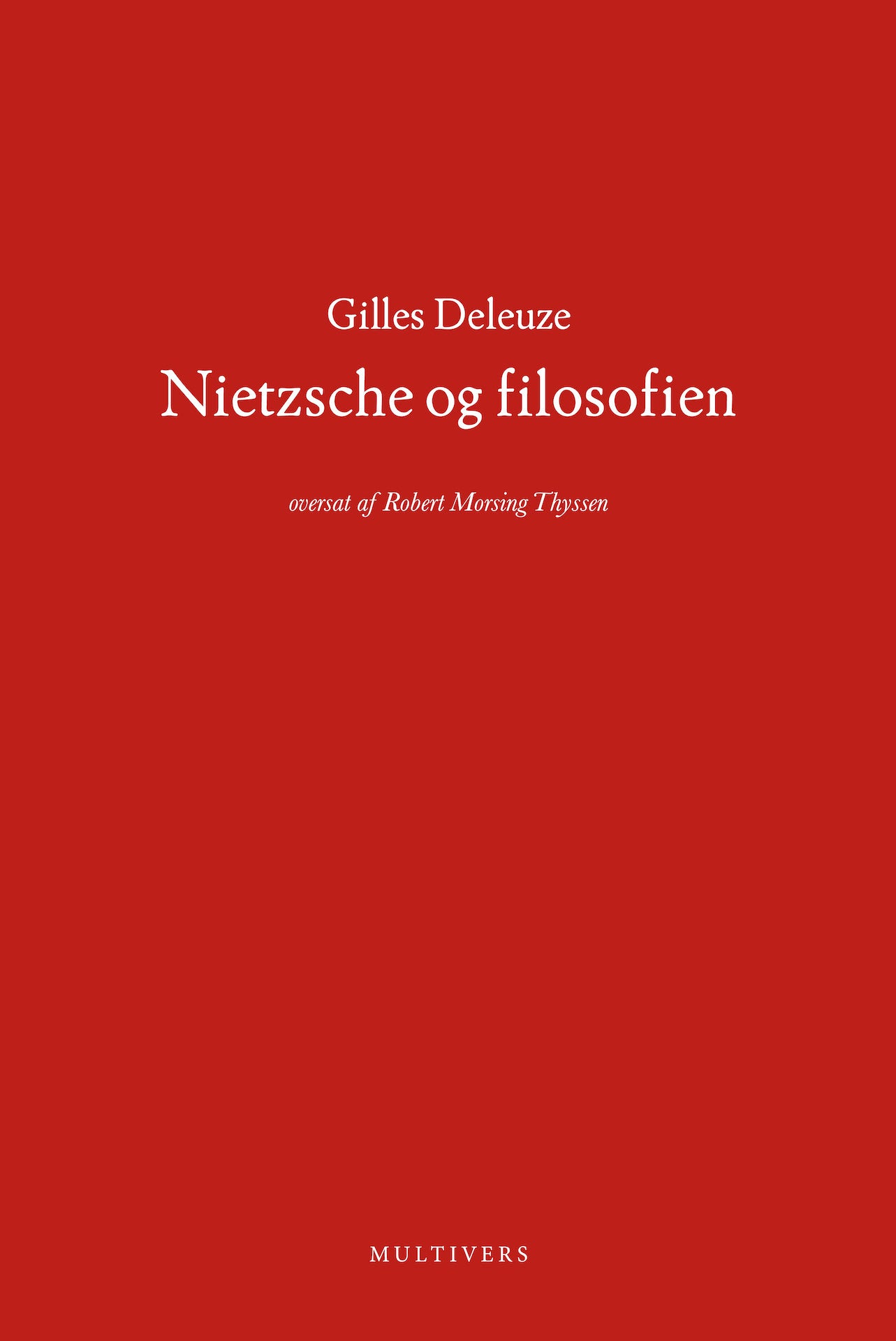 Nietzsche og filosofien