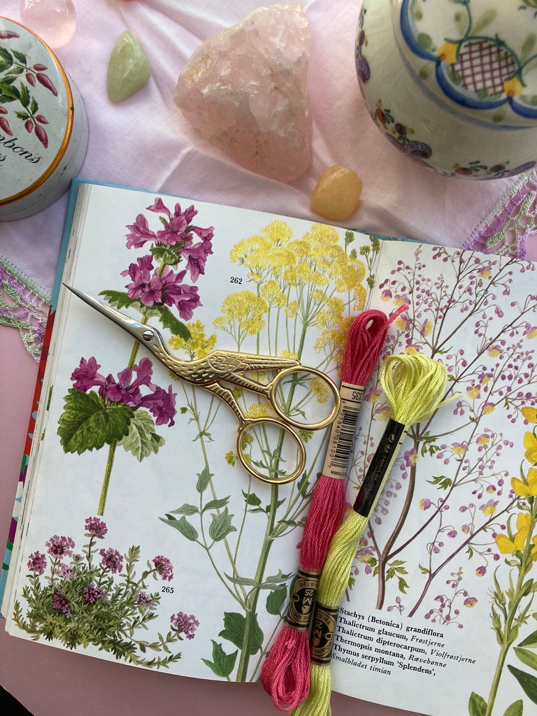 EVENT 9. november 2023: Blomsterbroderi og Visible mending med Lille Klode (THIEMERS KAFFEBAR)