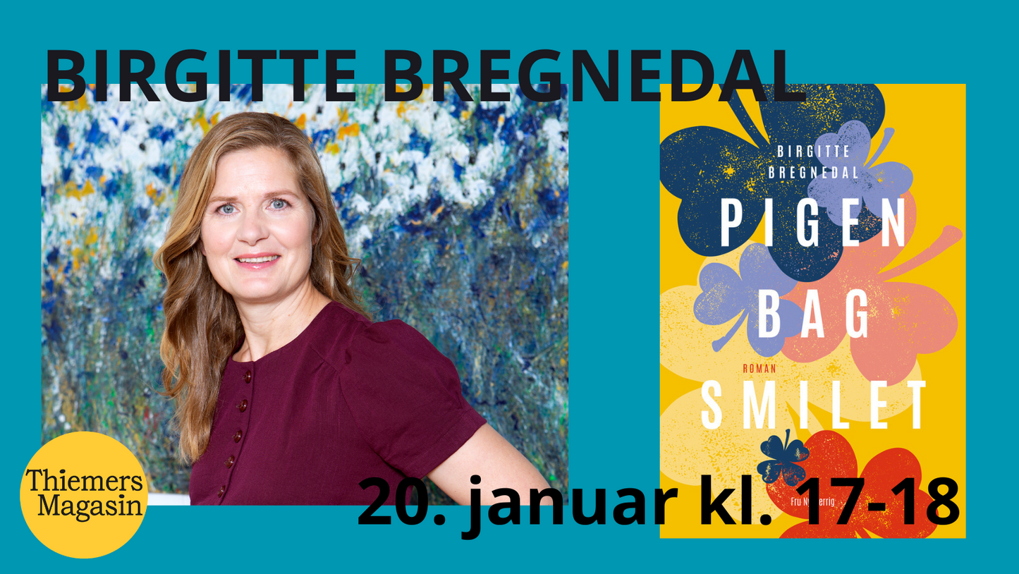 29. januar 2025: Forfattermøde: Birgitte Bregnedal