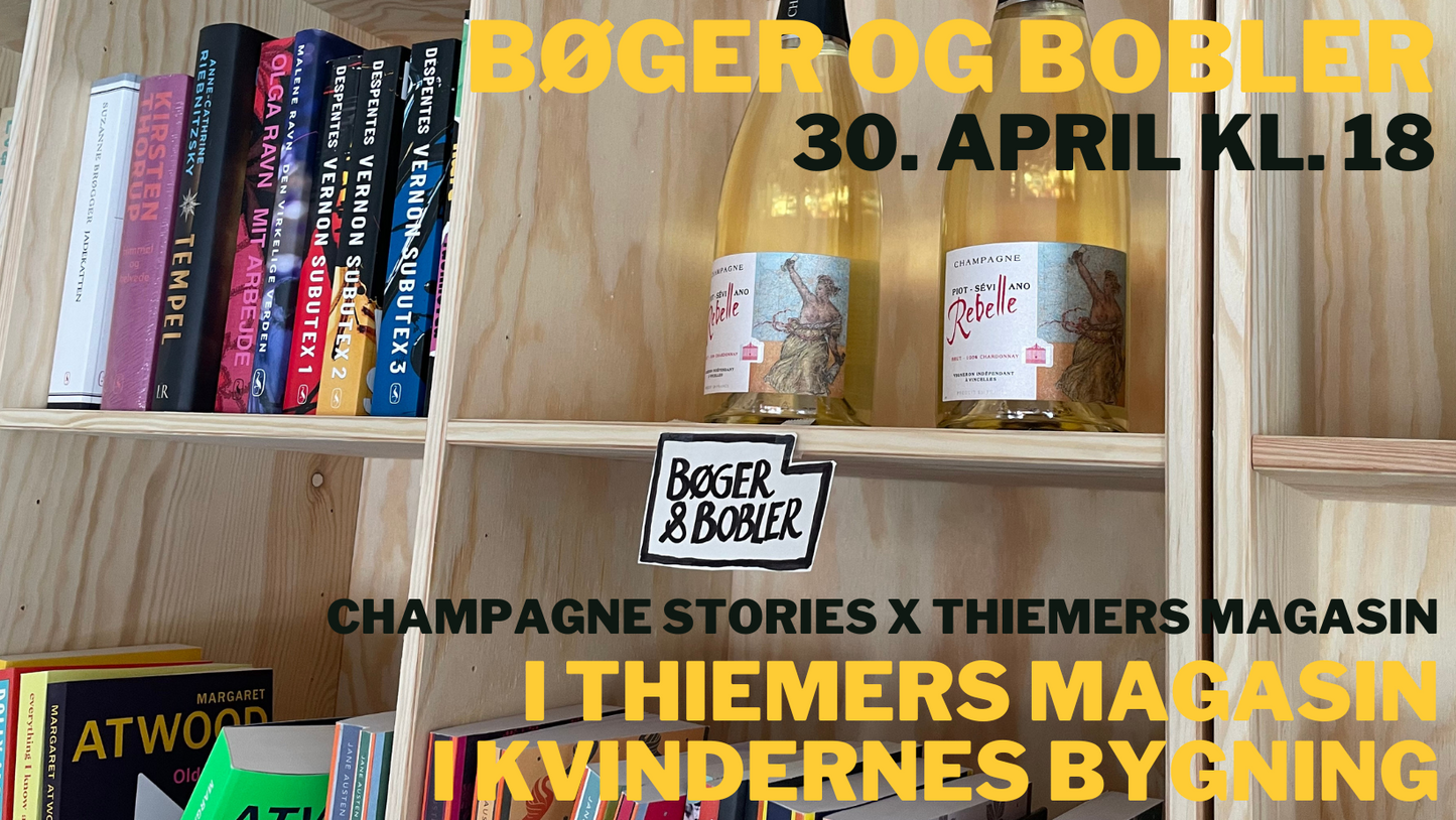 Bøger & Bobler i Kvindernes Bygning