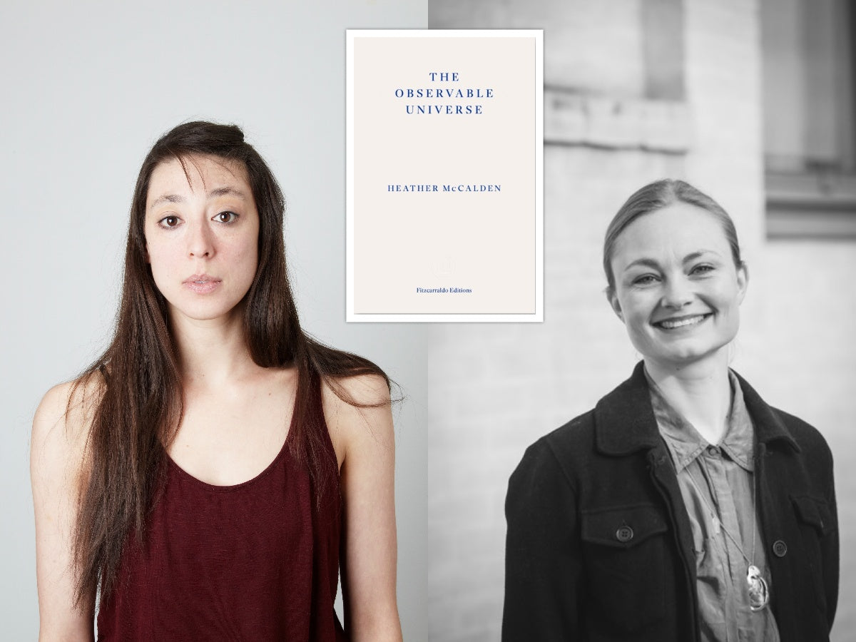 20. september: Author talk with Heather McCalden & Anne Kølbæk Iversen: "The Observable Universe"