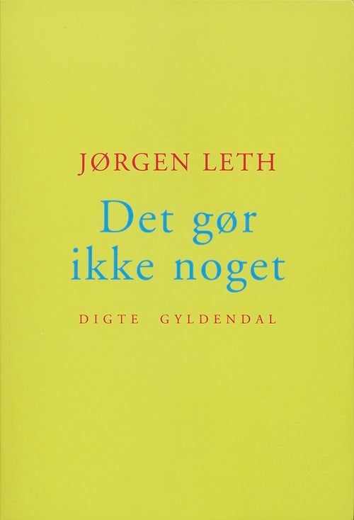 Det gør ikke noget