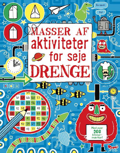 Masser af aktiviteter for seje drenge