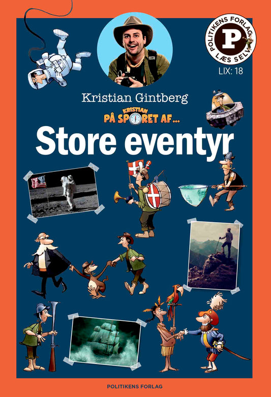 På sporet af store eventyr - Læs selv-serie