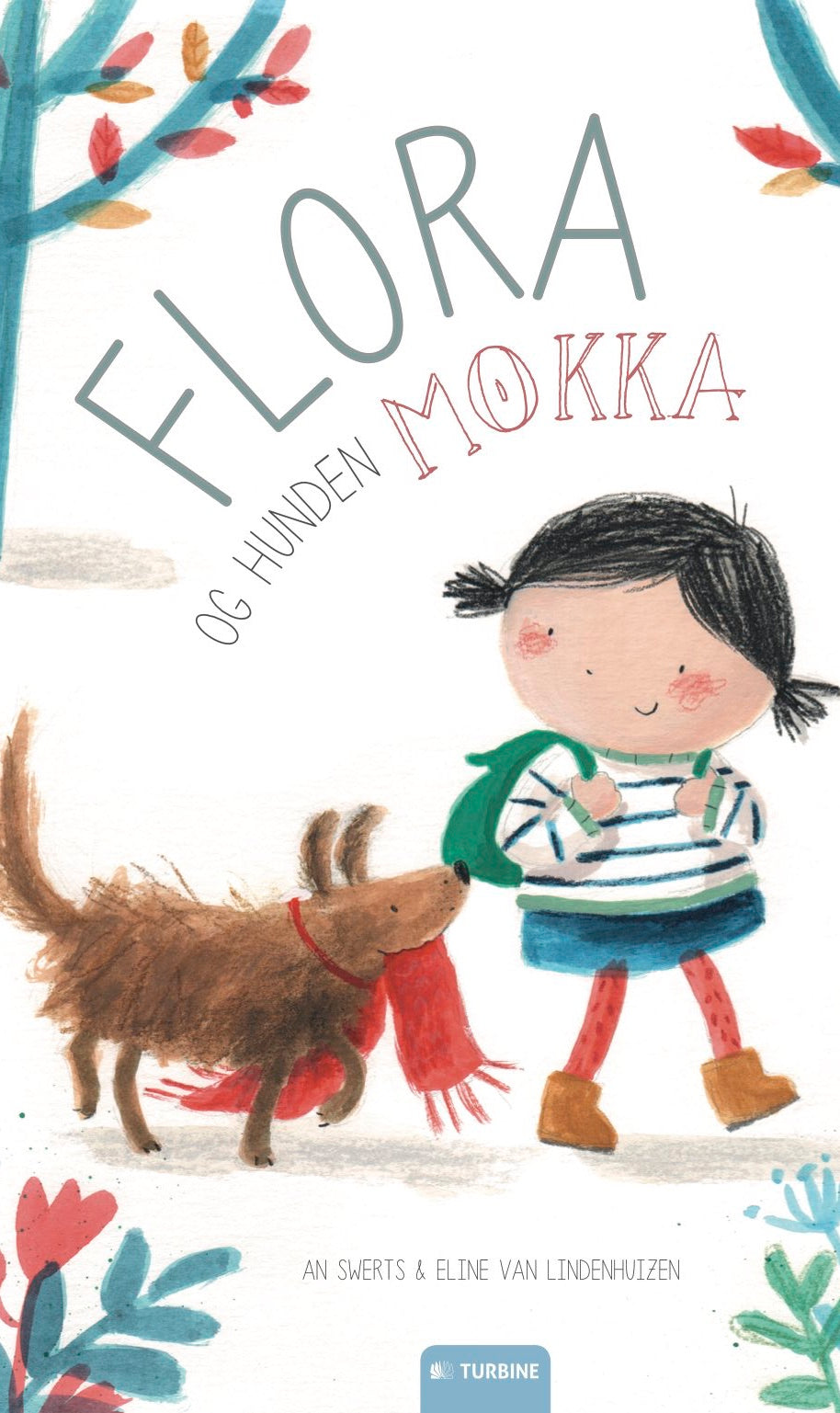 Flora og hunden Mokka