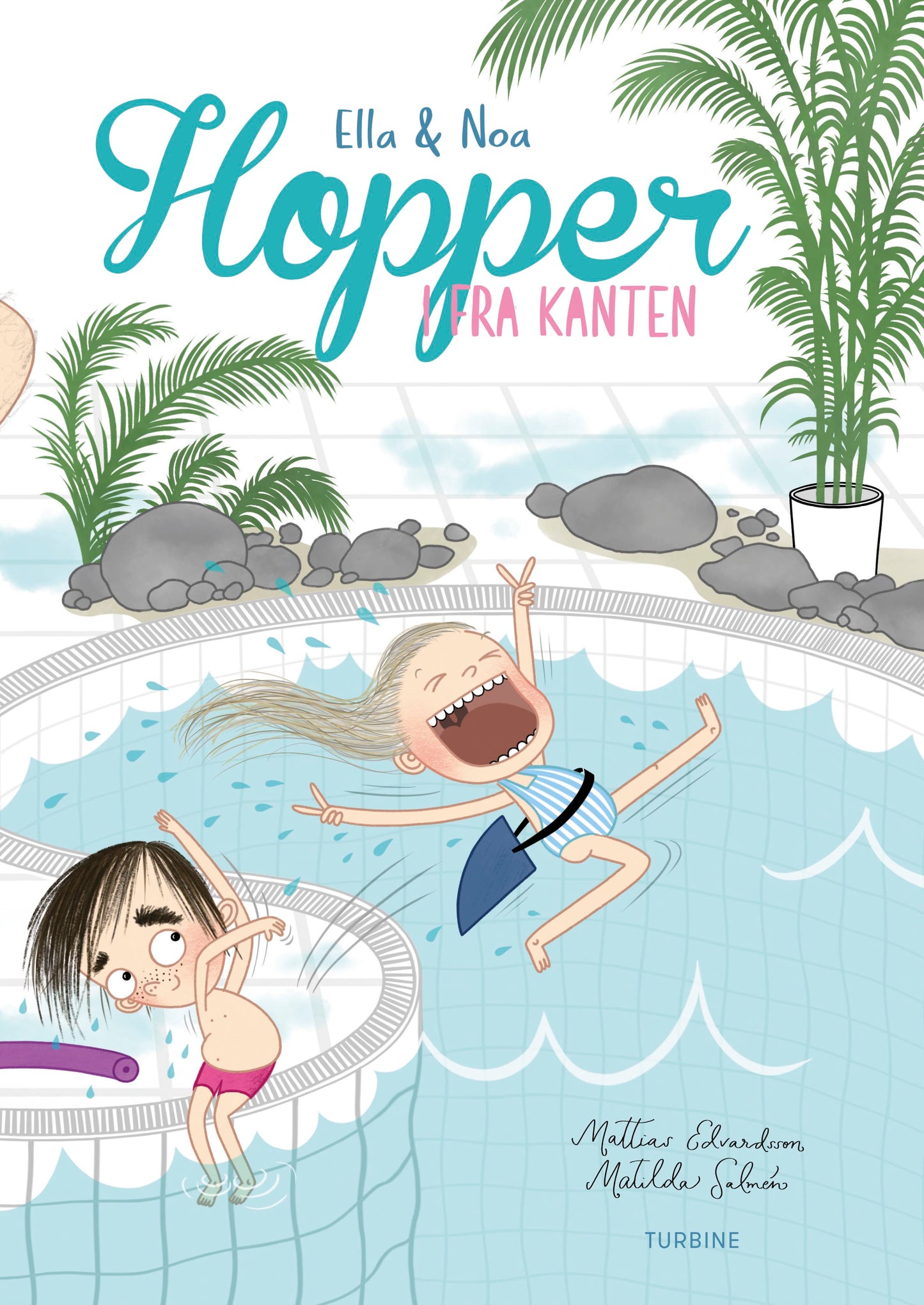 Ella og Noa – hopper i fra kanten