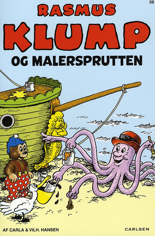 Carla og Vilhelm Hansens Rasmus Klump og malersprutten
