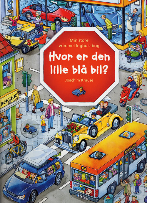 Hvor er den lille blå bil?