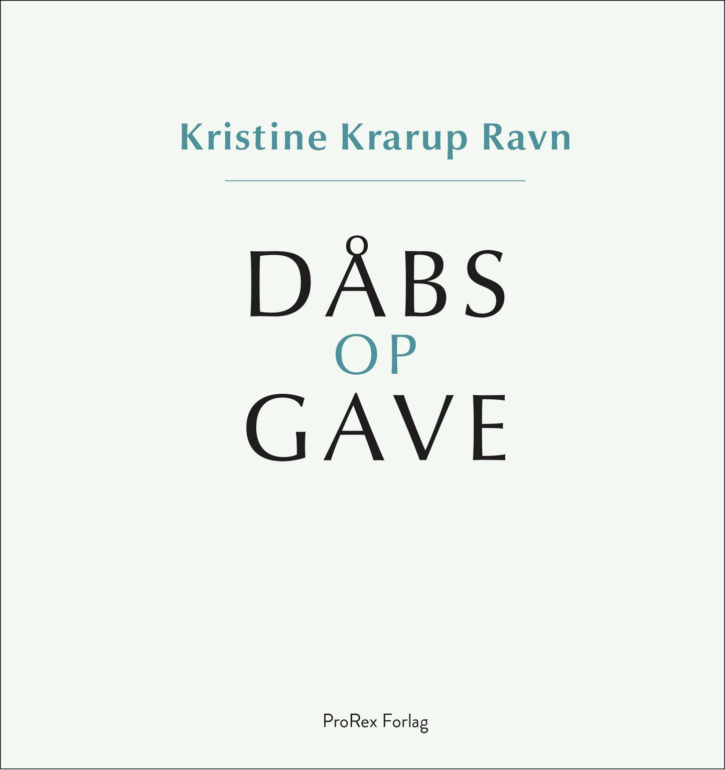 Dåbsopgave / Dåbsgave