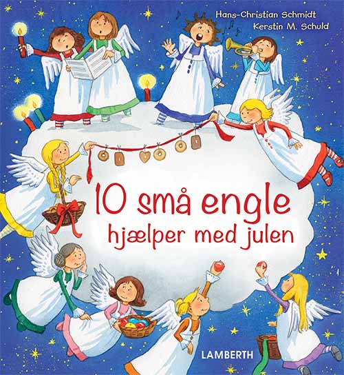 10 små engle hjælper med julen