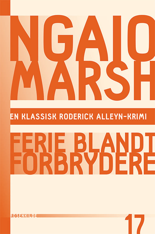 Ngaio Marsh 17 - Ferie blandt forbrydere