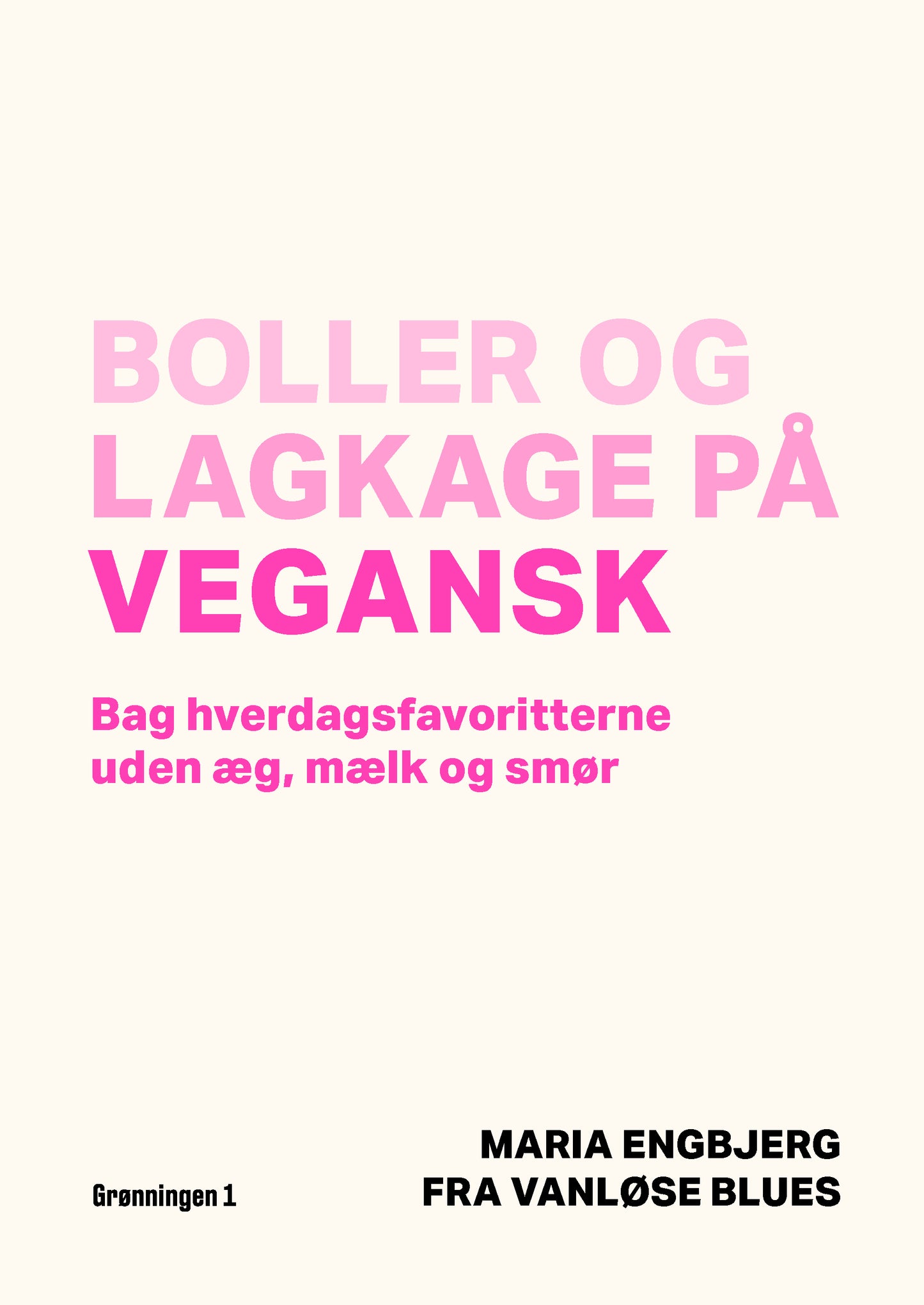 Boller og lagkage på vegansk