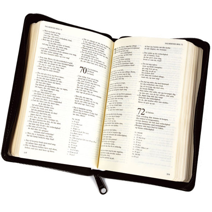 Bibelen, Rejsebibel med lynlåslukning