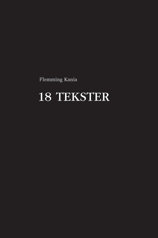 18 tekster
