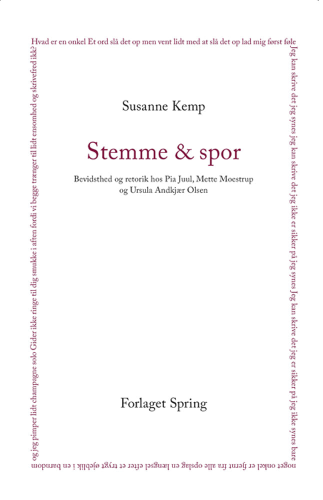 Stemme & spor