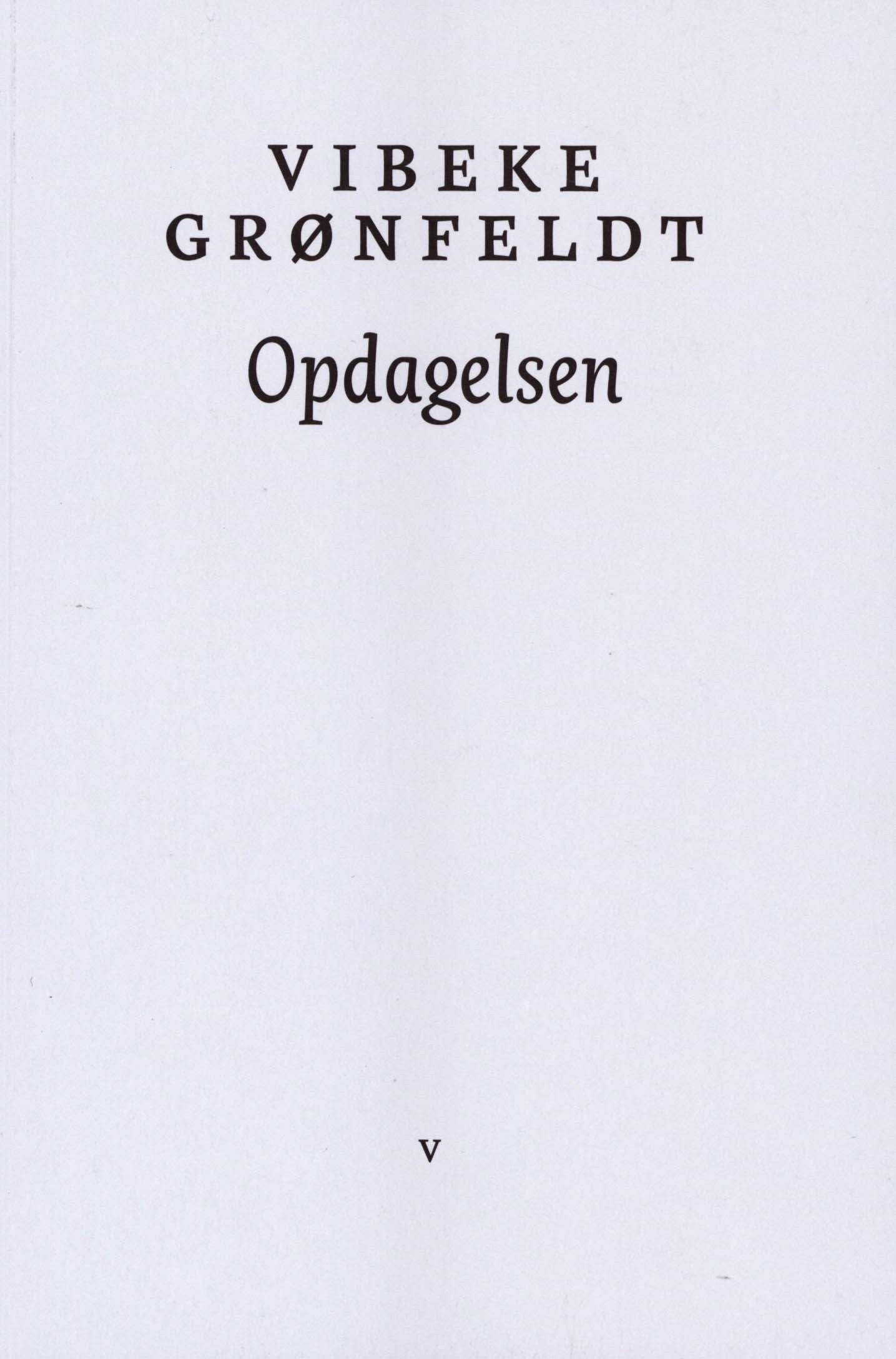 Opdagelsen