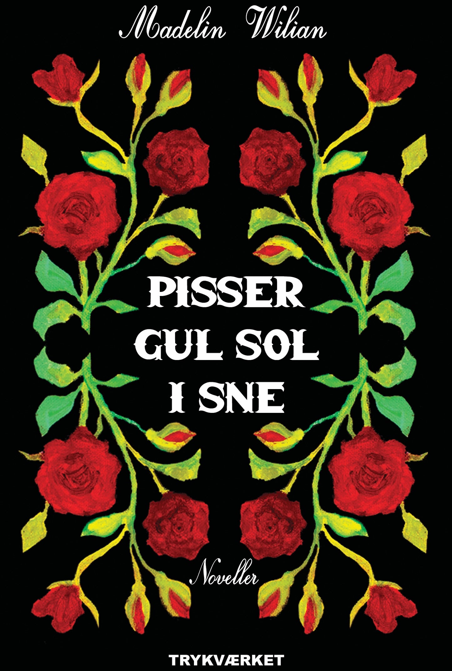 Pisser gul sol i sne