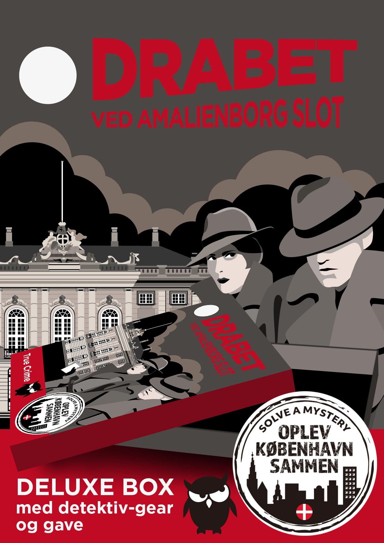 Drabet ved Amalienborg Slot (deluxe cardboard box)