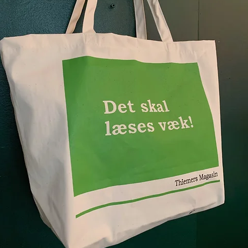 Mulepose. Det skal læses væk!