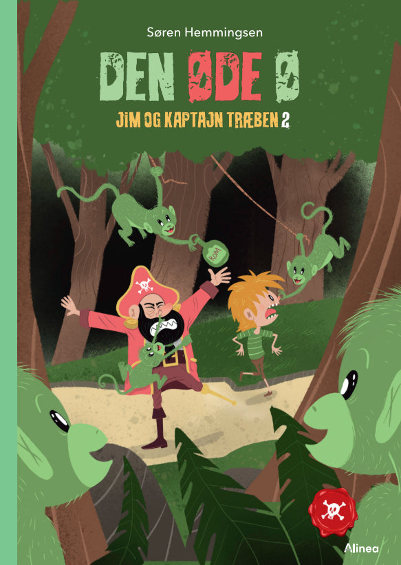 Jim og Kaptajn Træ-ben, Den øde ø, Grøn læseklub