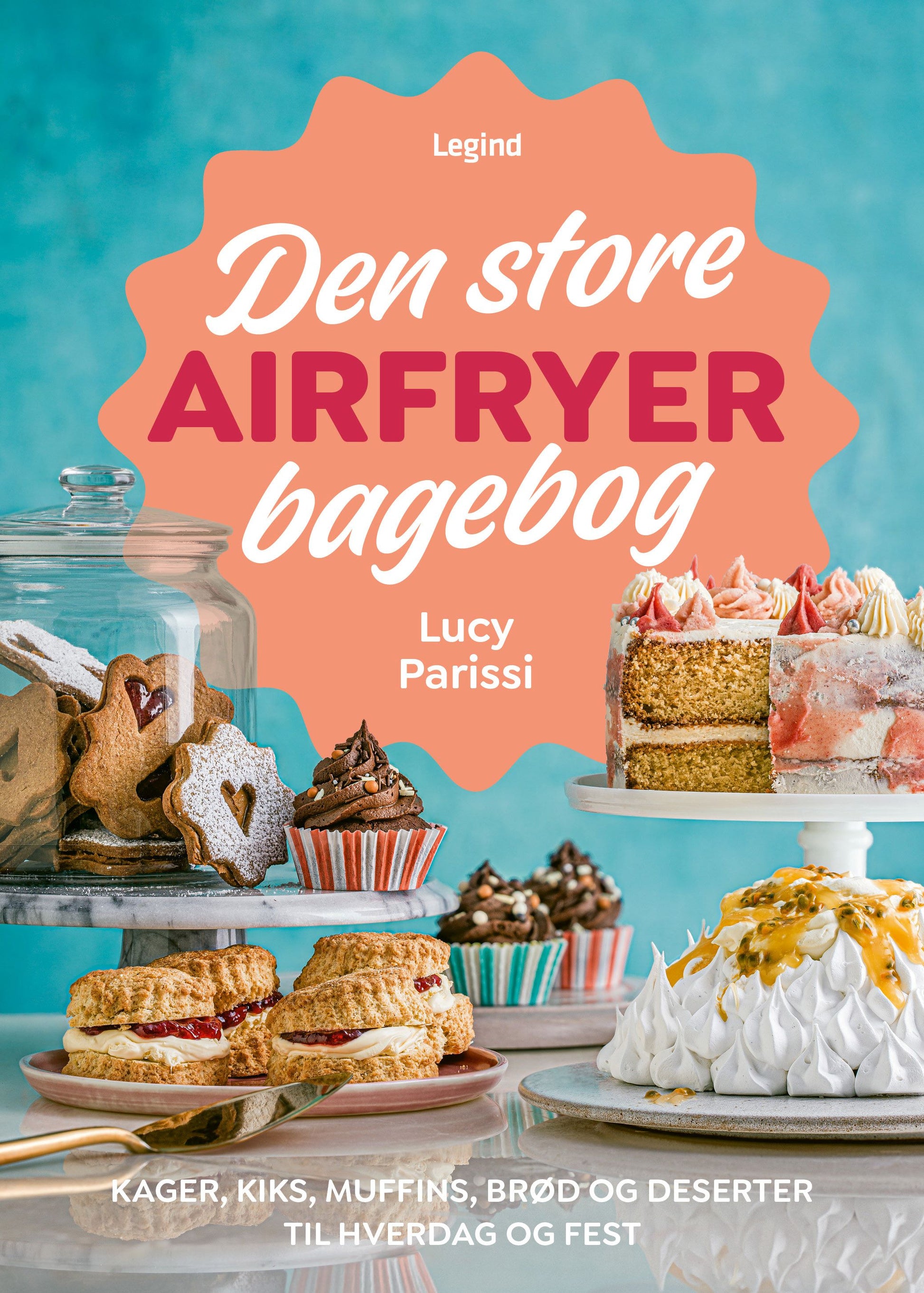 Den store airfryer bagebog