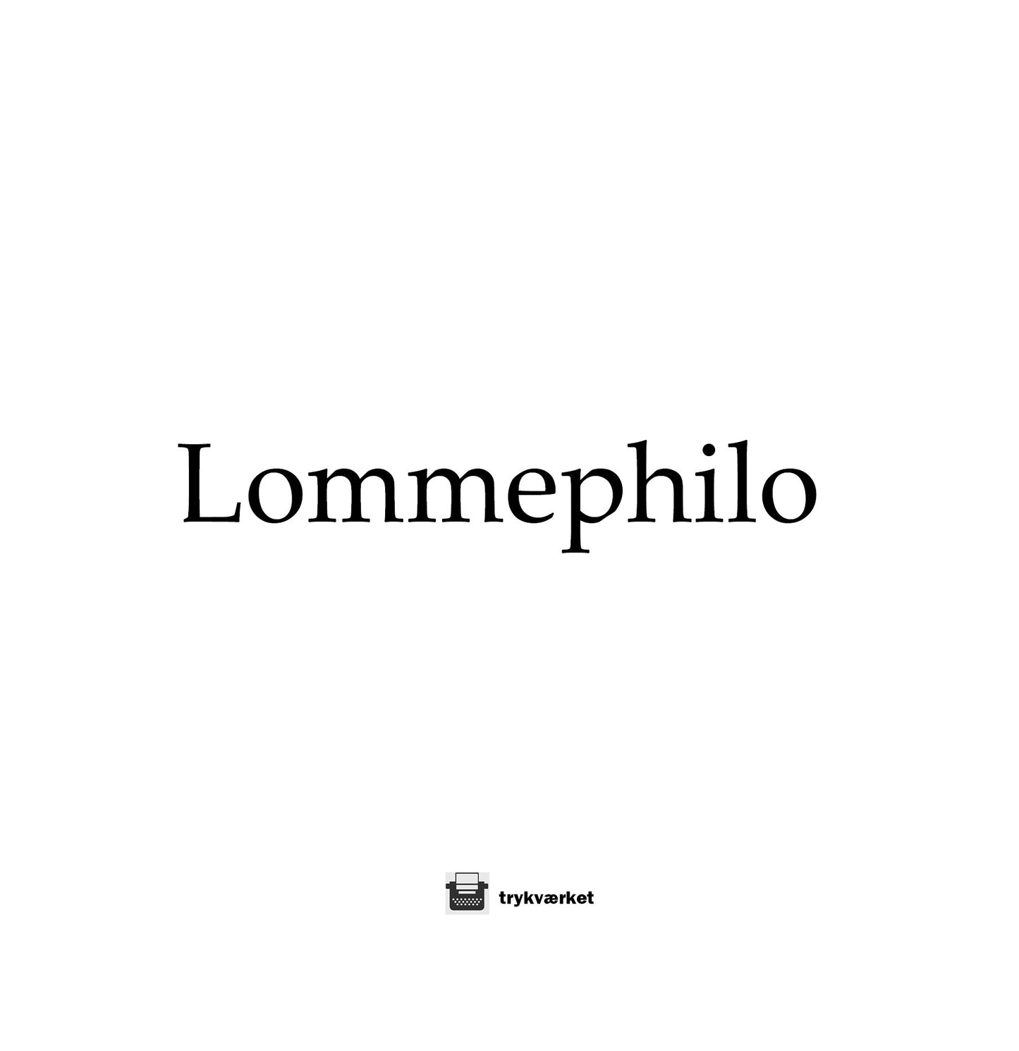 Lommephilo