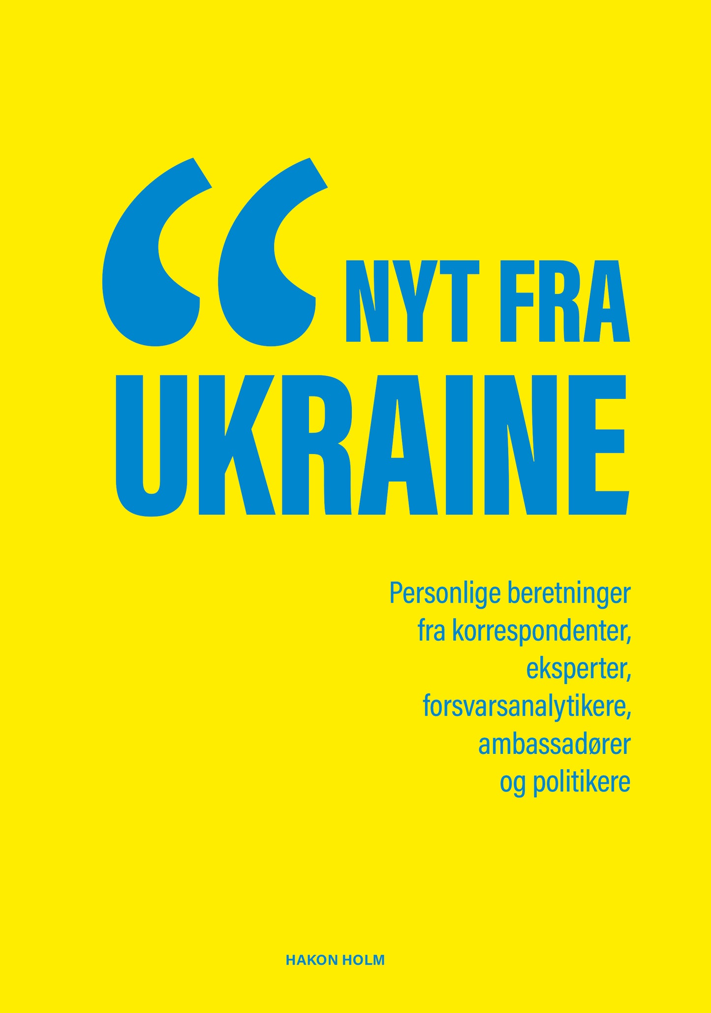 Nyt fra Ukraine