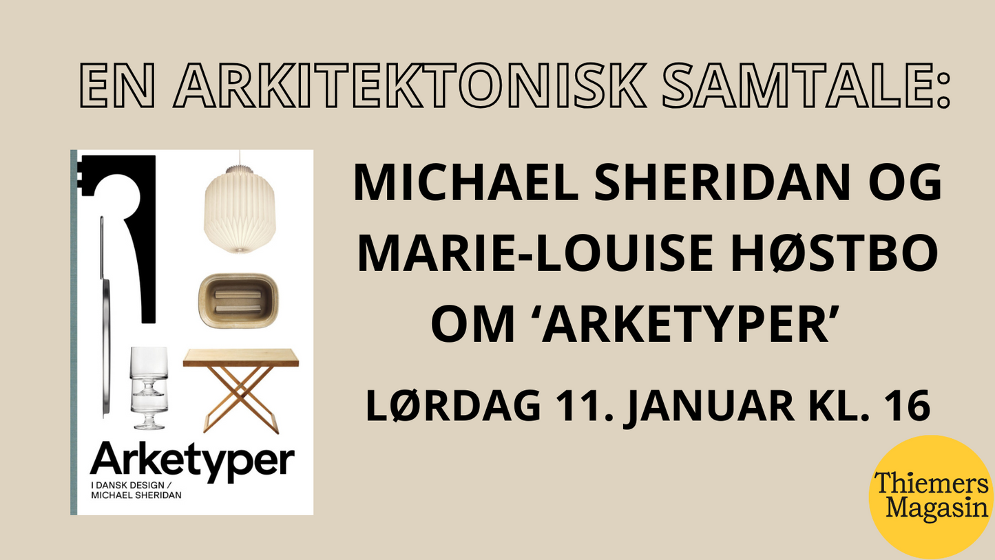11. januar: Samtale: Michael Sheridan og Marie Louise Høstbo