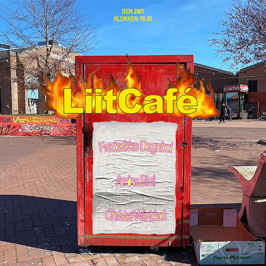 EVENT 28. maj 2025: LiitCafé: Frederikke Degnbol, Amina Elmi og Christel Wiinblad