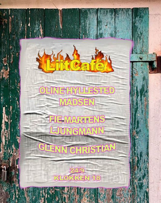 EVENT 24. september 2025: LiitCafé: Oline Hyllested Madsen, Fie Martens Ljungmann og Glenn Christian