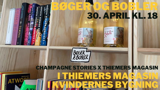 Bøger & Bobler i Kvindernes Bygning