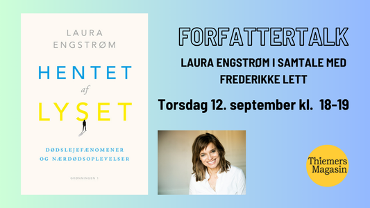 12. september: Forfattertalk: Laura Engstrøm i samtale med Frederikke Lett