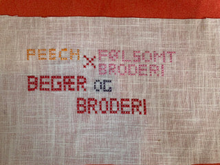 EVENT 9. november 2023: PEECH X FØLSOMT BRODERI: Begær og broderi