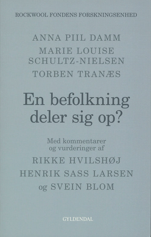 En befolkning deler sig op?