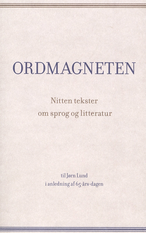 Ordmagneten