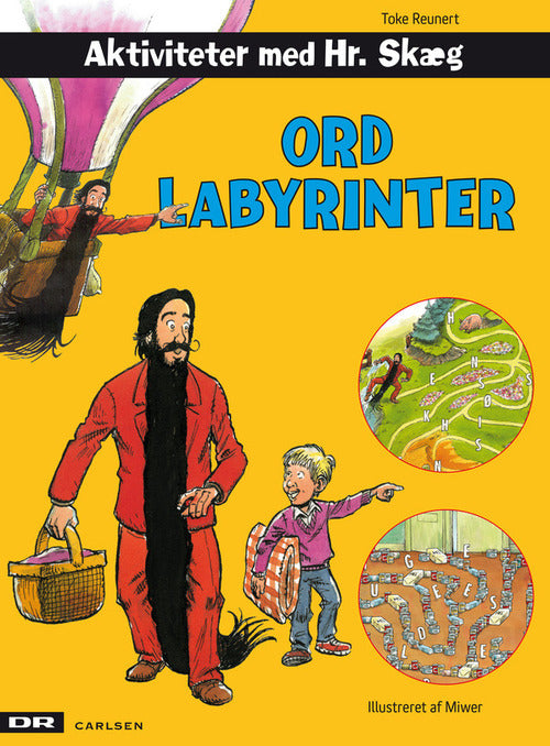 Aktiviteter med Hr. Skæg: Ordlabyrinter