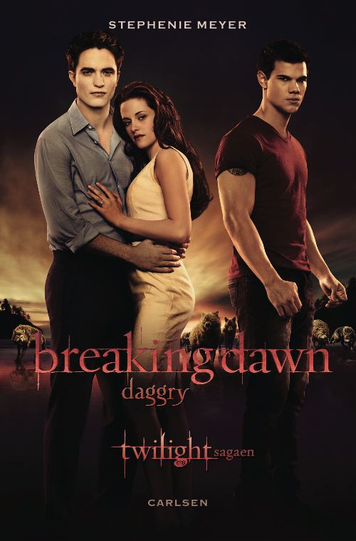 Twilight 4 - Breaking Dawn - Daggry (filmomslag), pb.