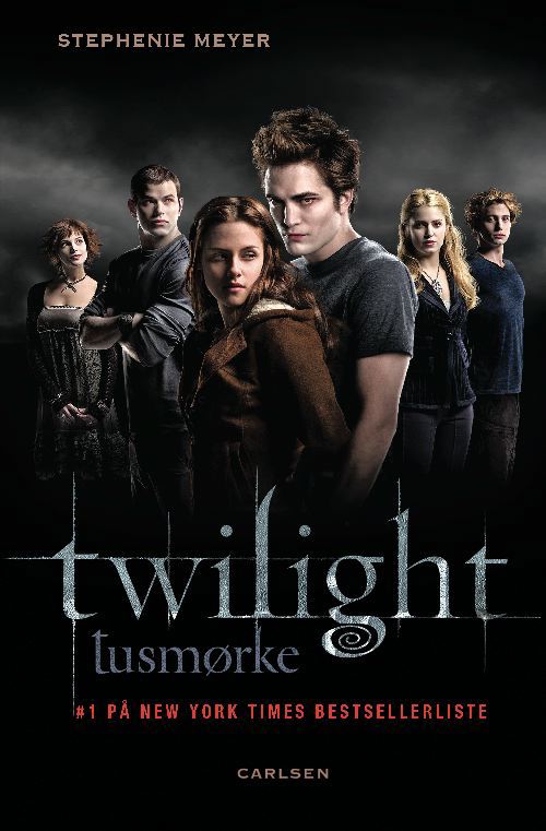 Twilight 1 - Tusmørke (filmomslag), pb.