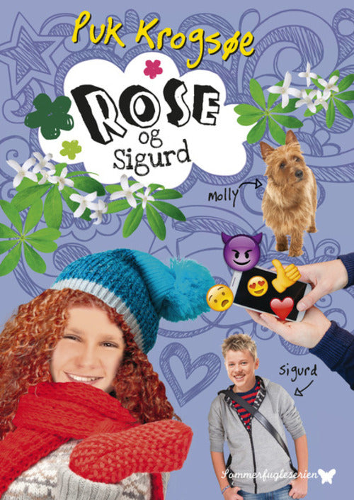 Sommerfugleserien: Rose og Sigurd (1 sommerfugl)