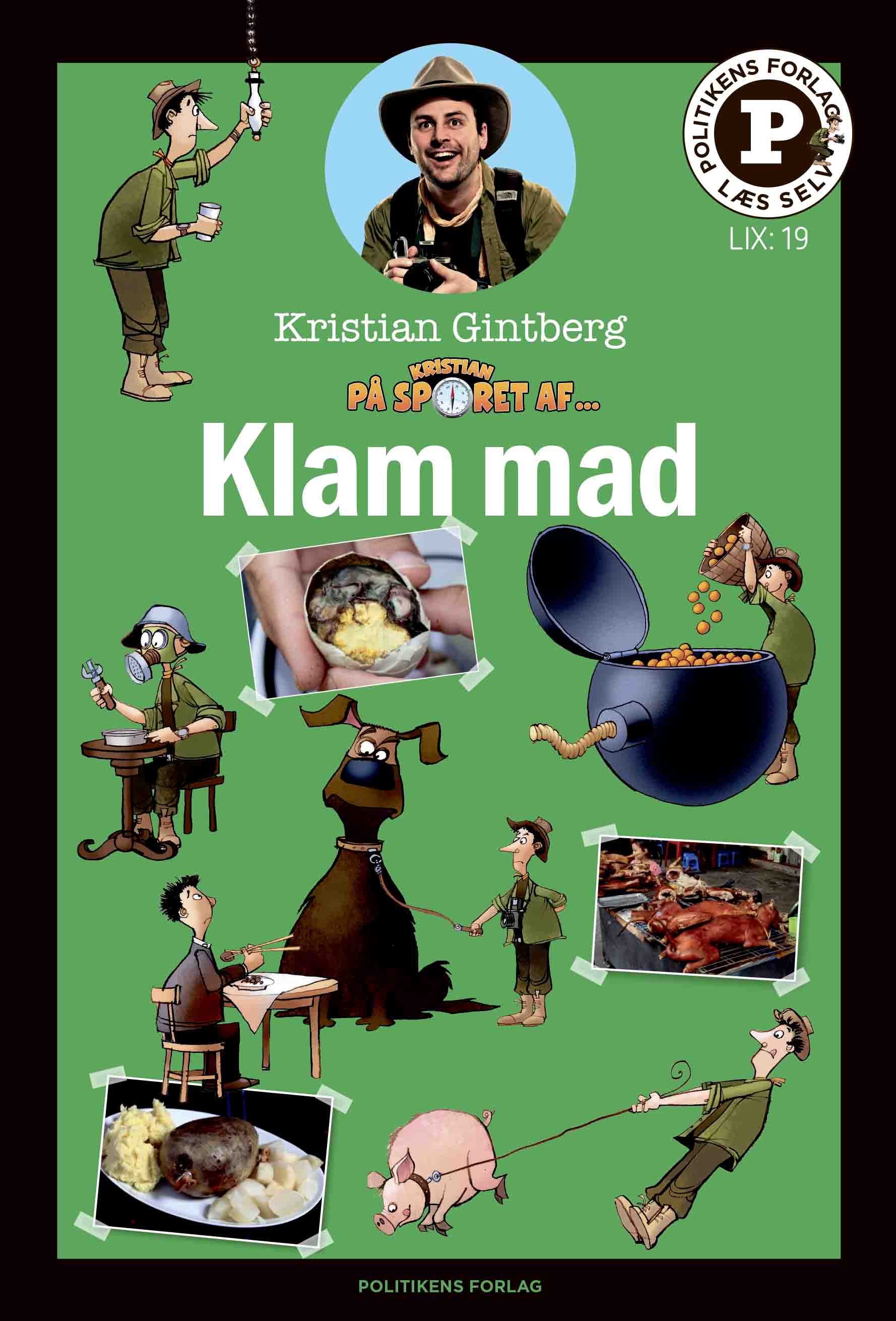På sporet af klam mad - Læs selv-serie
