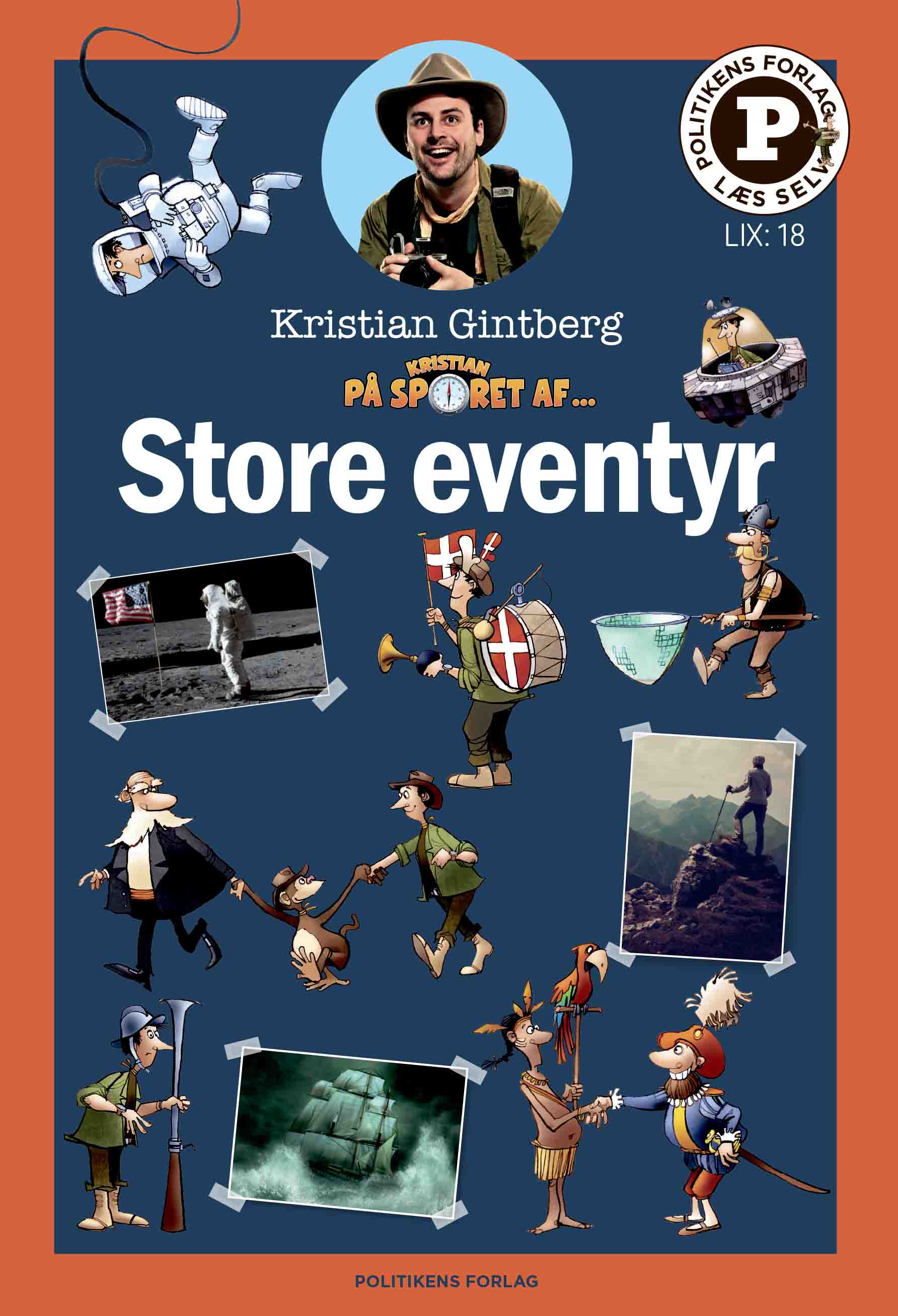 På sporet af store eventyr - Læs selv-serie