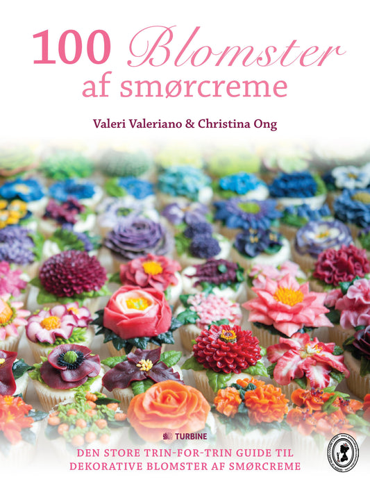 100 Blomster af smørcreme