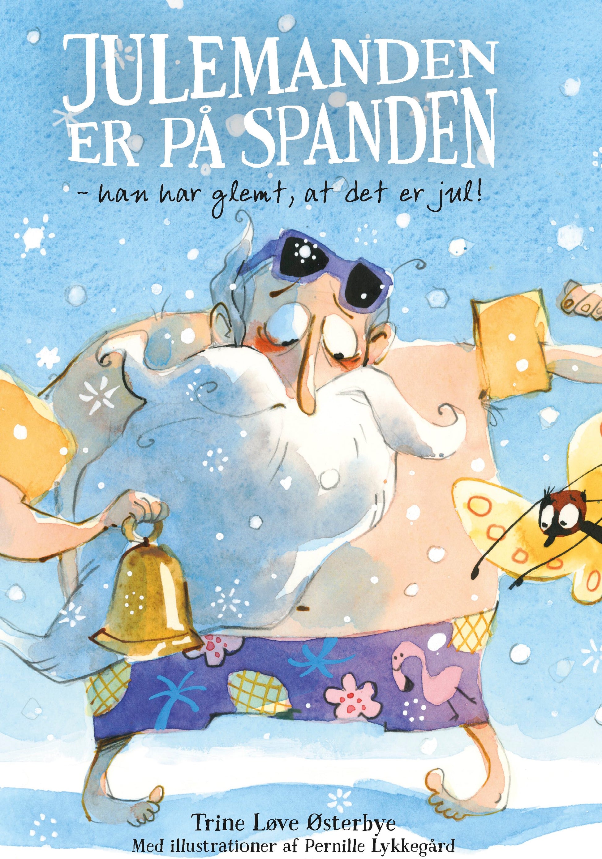 Julemanden er på spanden