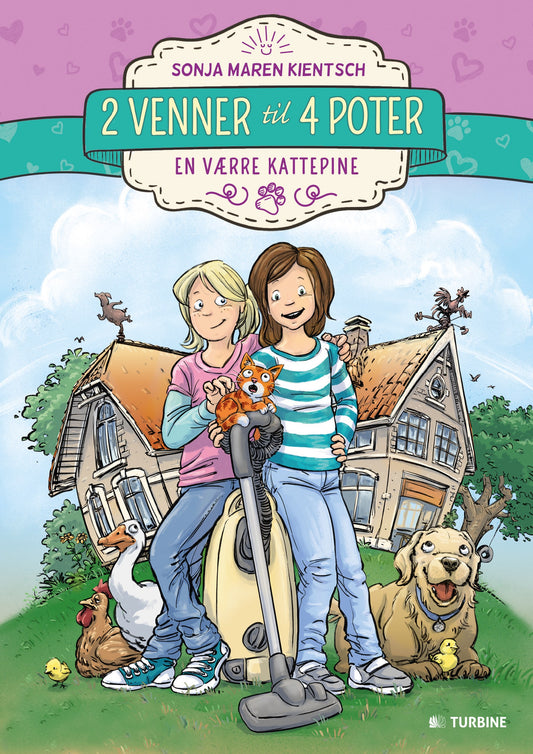2 venner til 4 poter