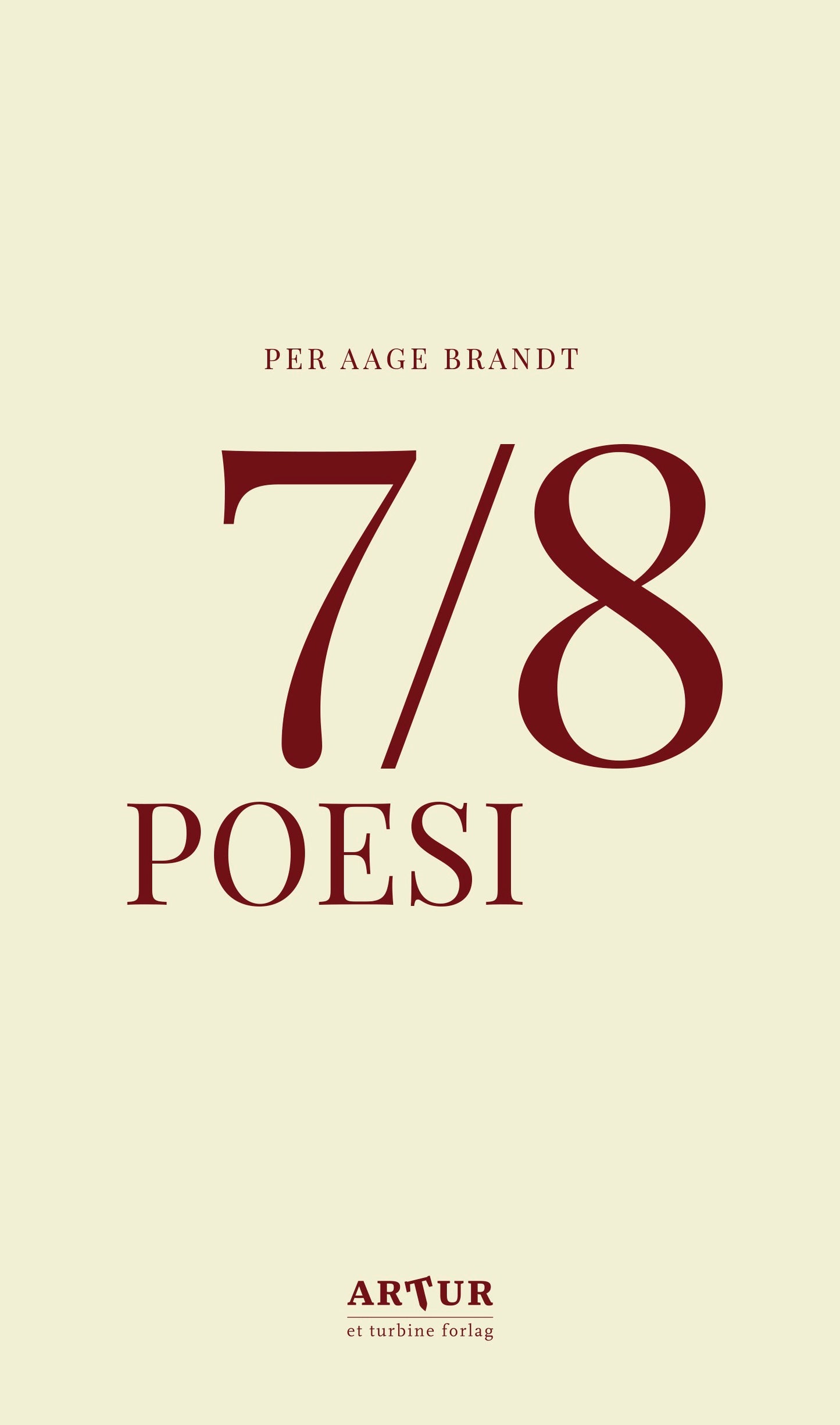 7/8: Poesi
