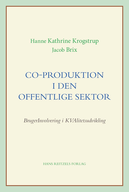 Co-produktion i den offentlige sektor