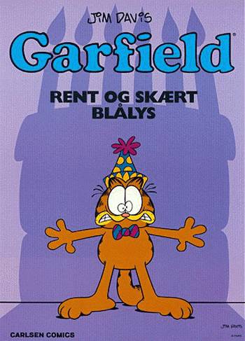 Garfield - rent og skært blålys