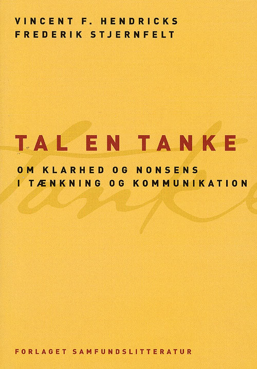 Tal en tanke