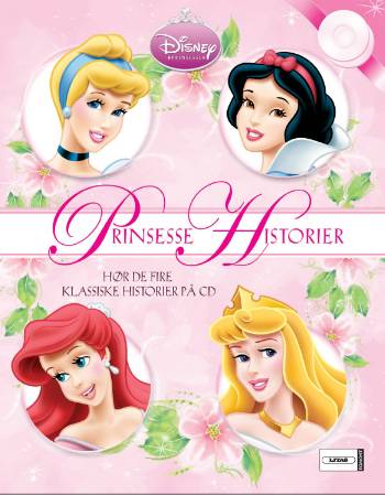 Prinsesse Historier - 4 klassiske historier m/CD